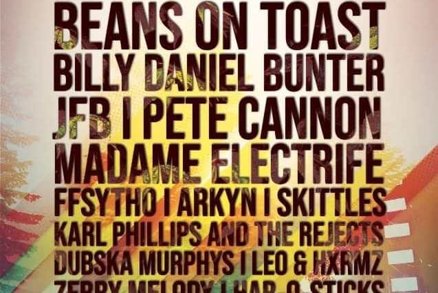 Lineup for Mind Over Matter Festival