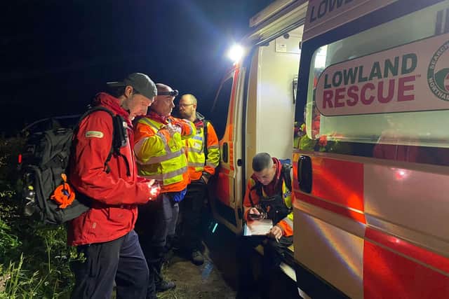 Northants Search & Rescue on a search mission