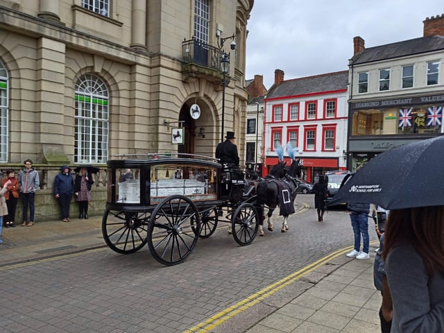 Hundreds attended All Saints' Church in town on Friday morning (May 12) to pay their respects to 16-year-old fatal stab victim Fred Shand