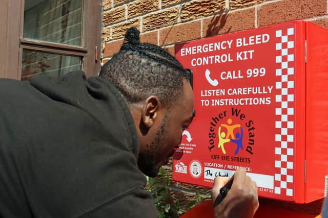 Rav Jones installing a Bleed Kit