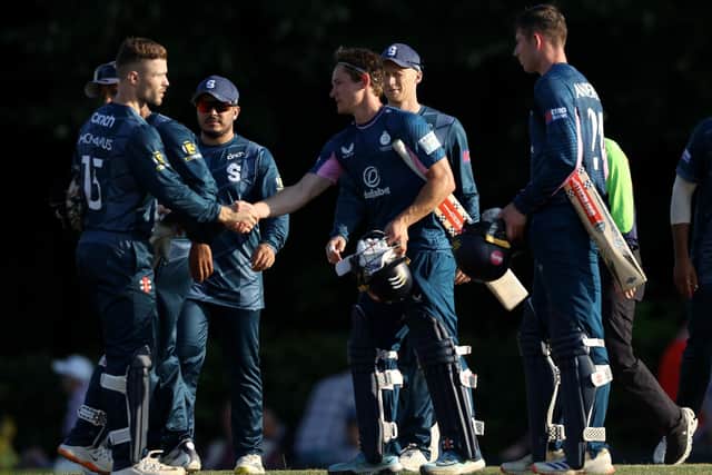 Northants and skipper Lewis McManus suffered a five-wicket defeat at Middlesex on Monday - their third straight One Day Cup loss 