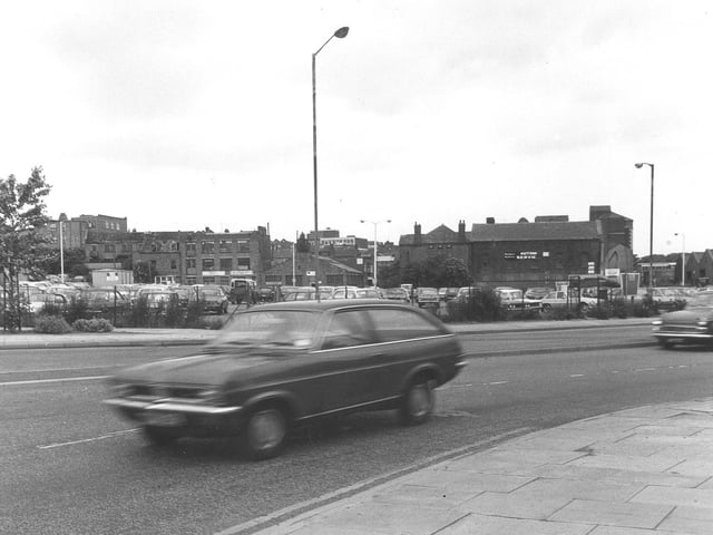 Old St Peter's Way site circa 1978 (Now St Peter's Way Retail Centre)