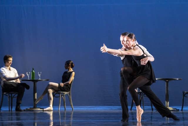 BRB2 dancers Frieda Kaden and Jack Easton in Buenos Aires. Photo by Johan Persson