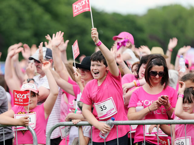 2014 - 5k Race for Life at Abington Park, Northampton.