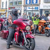 A total of 251 bikers turn up in force for the charity ride. Photo: Kirsty Edmonds.