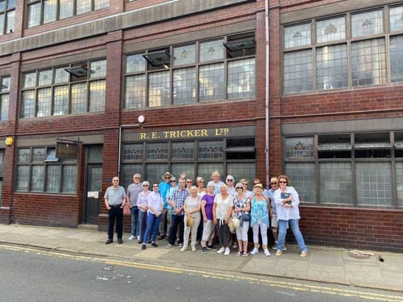 The tours visit important sites in Northampton's shoe heritage, including Tricker's