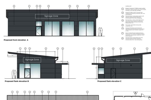 Here's what the unit is set to look like, according to plans.