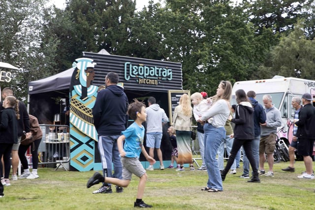 The event took over the south lawn at the historic venue with its biggest line-up of street food vendors to date.