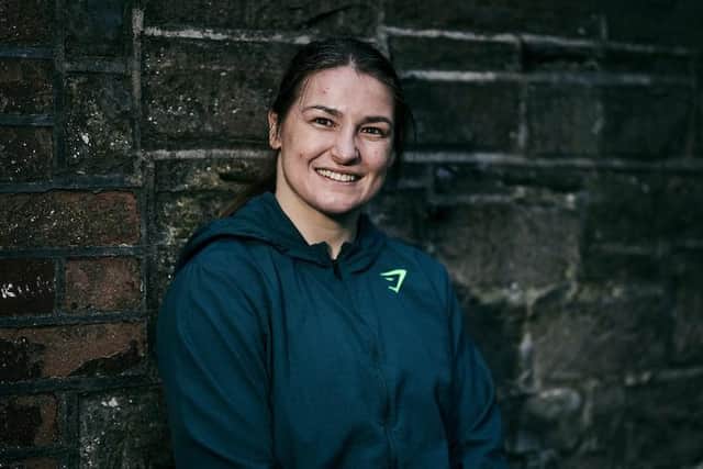 Katie Taylor can't wait to get in the ring with Chantelle Cameron on May 20 (Picture: Mark Robinson / Matchroom Boxing)