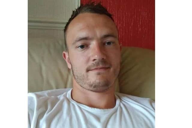 Ryan Burton who was fatally attacked in Spring Rise Park Kettering, near Highfield Road/Northants Police