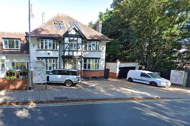 ABC123 nursery in St George's Avenue, has been rated 'inadequate' by Ofsted.