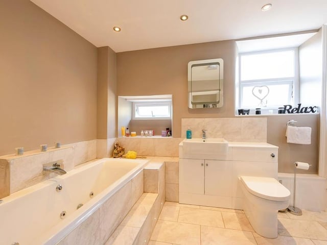 This traditional home is one of the most expensive on the market in the county right now.