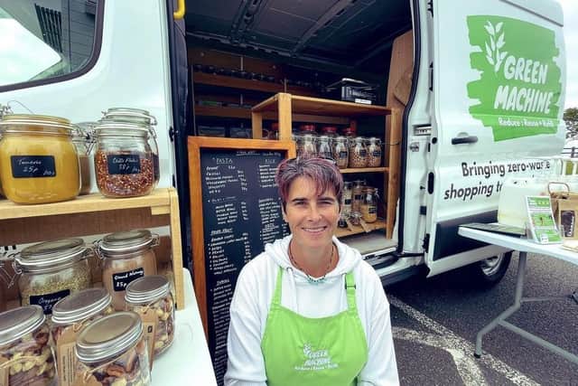 Anne-Clare Ward, the founder and owner of Green Machine Refill.
