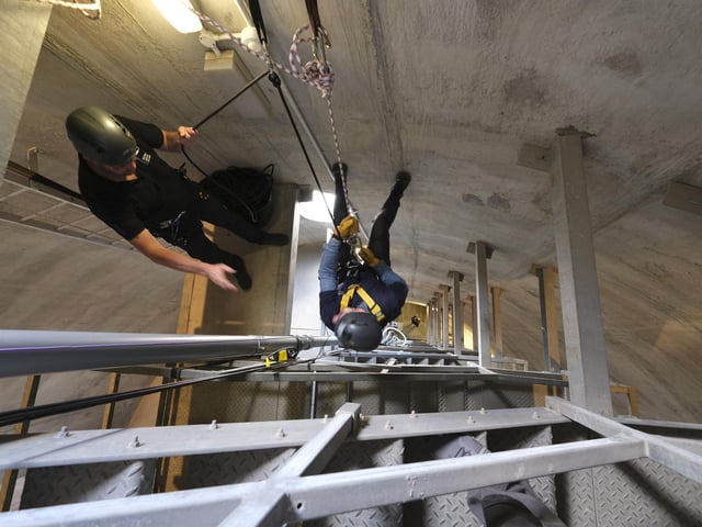 Fifteen people abseiled down the National Lift Tower in aid of the McCarthy-Dixon Foundation and raised over £7,000 on Saturday, June 25 2022.