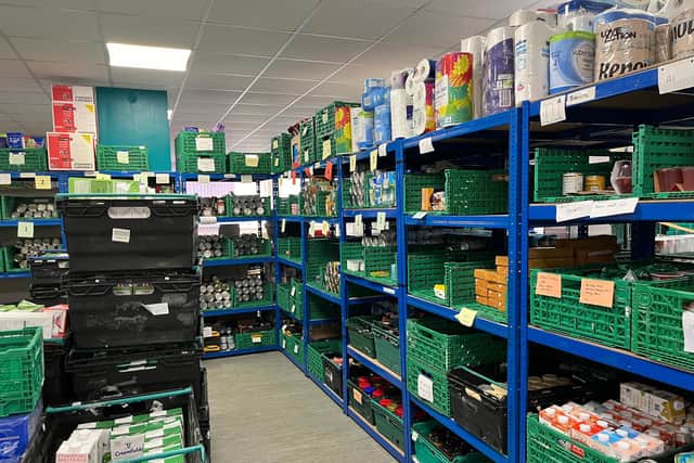 The demand for the service continues to rise, with 609 parcels given out in August and 775 in September.