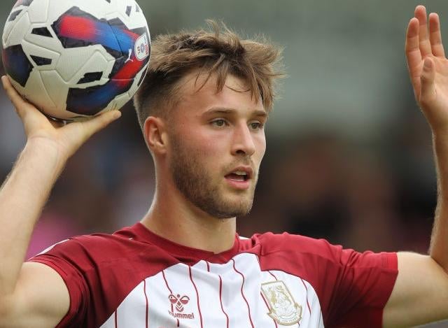 In an ideal world he would not have been thrown straight back in after several weeks out with injury but it's needs must at the moment and he did well at right-back. His ability and assurance on the ball when he joined attacks gave Cobblers an extra outlet on that side of the pitch... 7