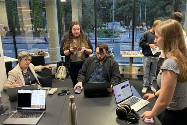University of Northampton's Journalism students reported on the General Election.