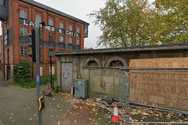 Residents in the Latimer & Crick Building (left), on Cattle Market Road, Cotton End, have submitted plans to West Northamptonshire Council to transform the neighbouring NBC Public Conveniences site, which has fallen into an 'alarming state of disrepair'.