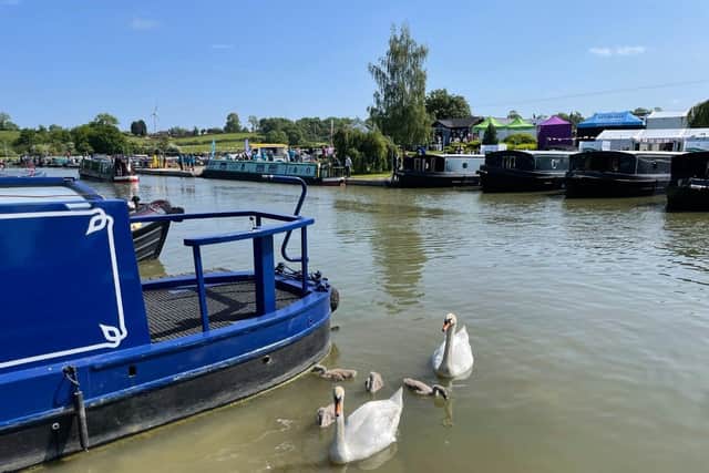 Nearly 25,000 people visited the Crick Boat Show over the bank holiday weekend