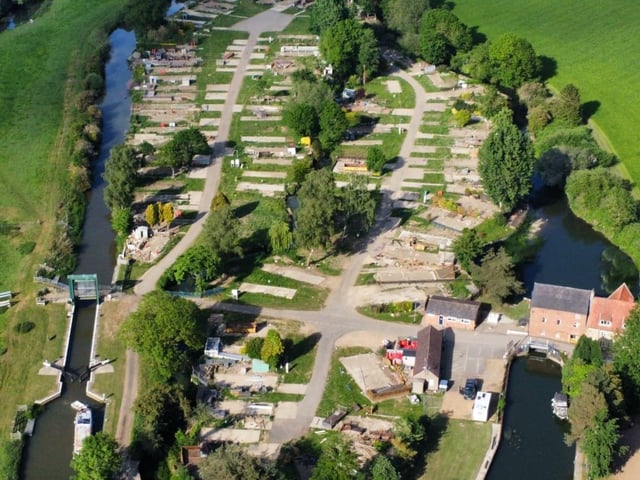 All 60 caravans at Cogenhoe Mill have now been successfully relocated, either to Billing Aquadrome or other suitable sites, marking the official closure of the park. Credit: Richard Durham