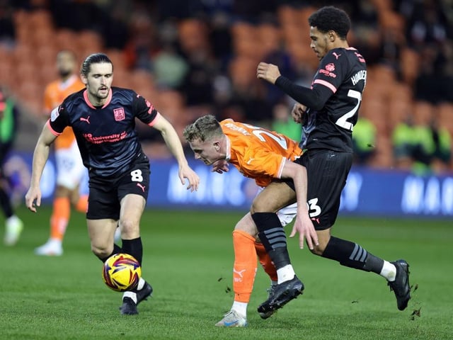 Softened the blow of losing Sowerby with a good display. Had Town's best chance of the game when O'Donnell saved well from his low effort. Raced back superbly to challenge Apter as the Blackpool man ran through... 7