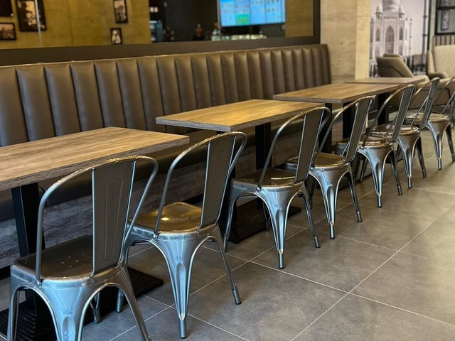 Inside the new Indian street food diner in Wellingborough Road