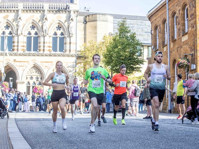 Hundreds of runners took part in the half marathon on Sunday September 15, 2024.