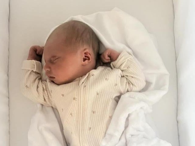 Harlow Rae born at 4.41pm on September 20 at Northampton General Hospital, weighing 7lbs 15oz.