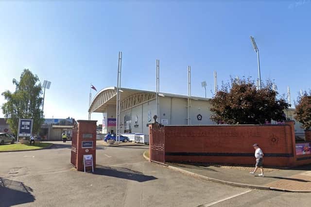 The County Ground in Abington Avenue