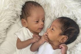 Marley and Winnie were born prematurely in Northampton, which meant their mum was taught baby CPR.