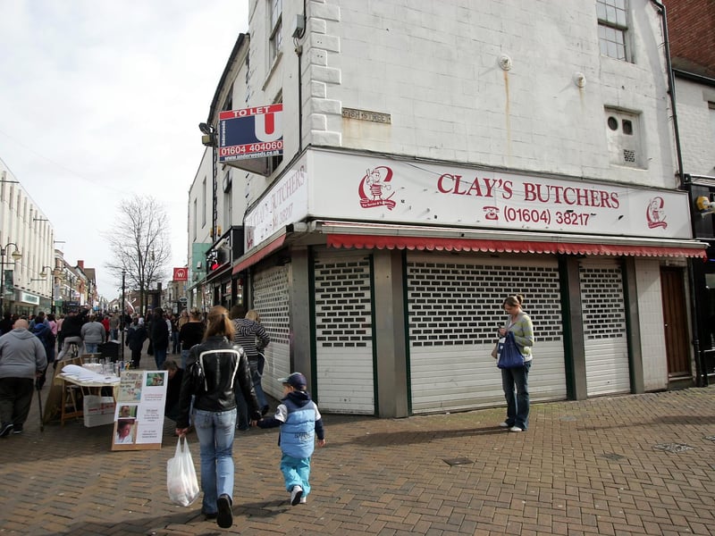 2007 - Clay's butcher shop, Abington Street