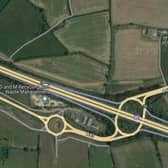 Plans have been submitted to build a warehouse and offices just off the A4500 near Upper Heyford
