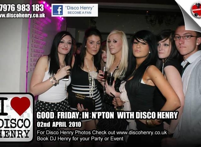 Nostalgic pictures from a Good Friday night out in town