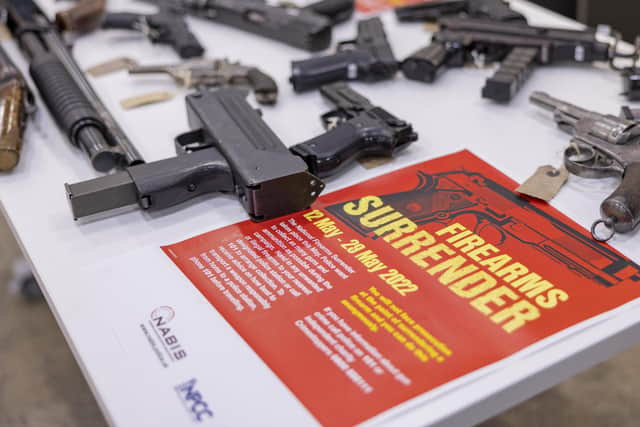 Police in Northamptonshire are joining a national firearms surrender from Thursday