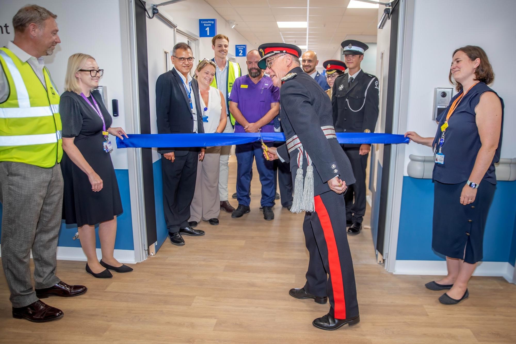 The new £15.75 million Urgent Treatment Centre has been completed at Northampton General Hospital
