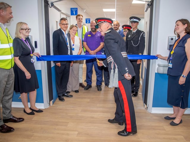 The new £15.75 million Urgent Treatment Centre has been completed at Northampton General Hospital