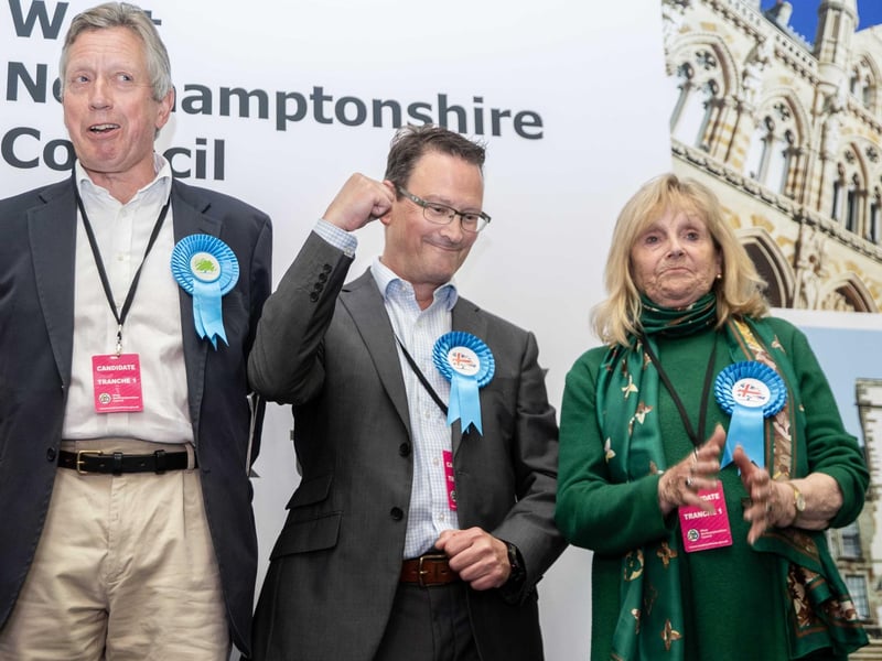 West Northamptonshire Council election count