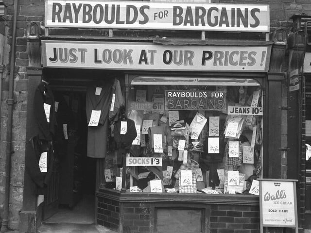 Rayboulds for Bargains in Northampton - the Poundland of its time
