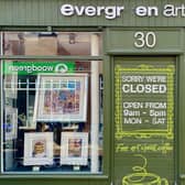 Evergreen Art Cafe was located in Sheaf Street in the centre of Daventry.