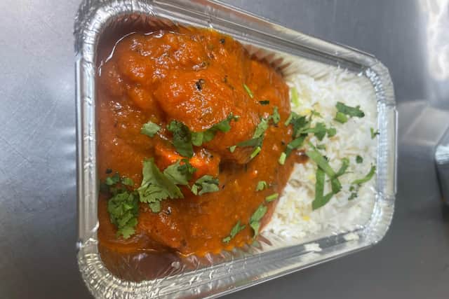 Some of the food provided.