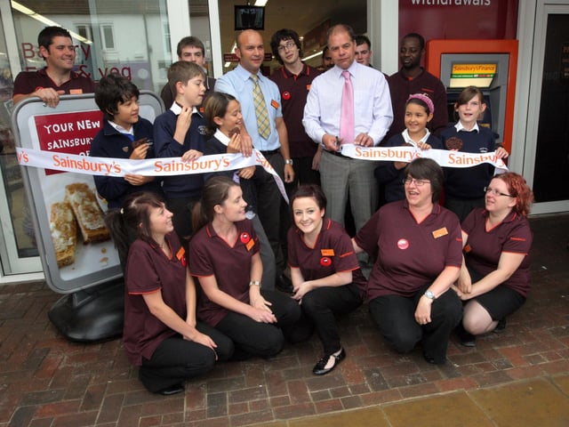 2009 - the opening of new Sainsbury's Local shop