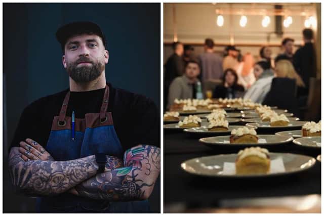 Restaurant owner, James Peck, is hosting his next foodie event next month (images: @jakecawthorne)