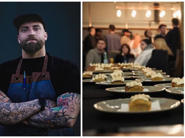 Restaurant owner, James Peck, is hosting his next foodie event next month (images: @jakecawthorne)