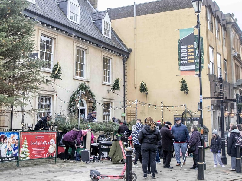 St Giles’ Street was closed to traffic to allow shoppers to walk freely down the road, which created a welcoming, community feel.