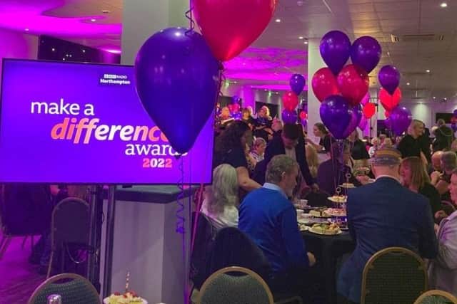 The awards ceremony was held at Franklin’s Gardens on October 21. Photo: BBC Radio Northampton.