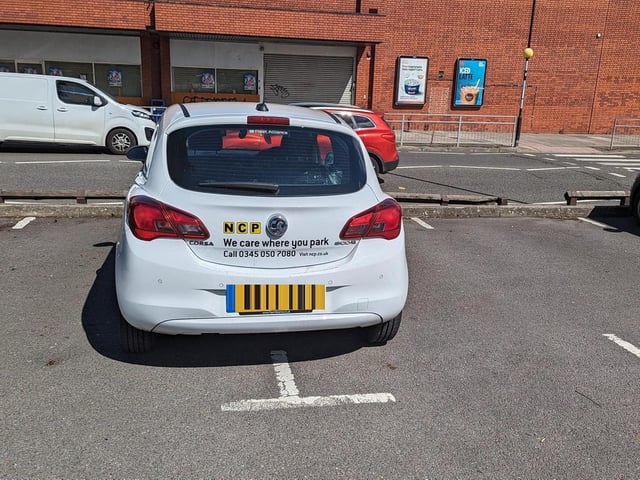 We've made an exception for this Corby location as National Car Parks (NCP) is known for their £100 fines if you overstay in one of their car parks. 

'They care where YOU park, couldn’t care about themselves though'.