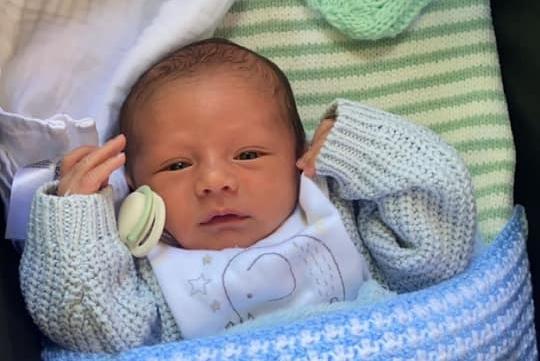 Emelio Reggie Spencer born at 1.51am on July 15 in Northampton, weighing 6lbs5oz.