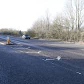 The scene of the fatal crash on the A45 between Raunds and Thrapston /National World