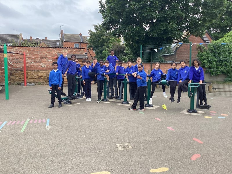 Year 6 leavers at Vernon Terrace Primary School.