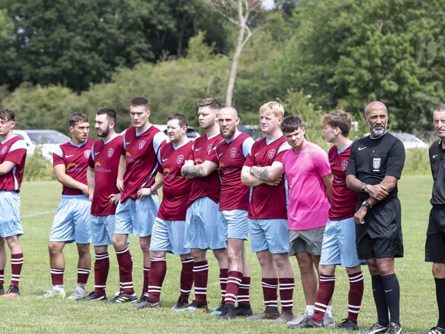 Hundreds gathered to remember 20-year-old Northampton amateur footballer Luke, who sadly died in January